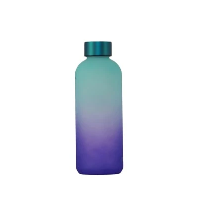 650ml Tritan Degrade Boyalı Spor Su Şişesi